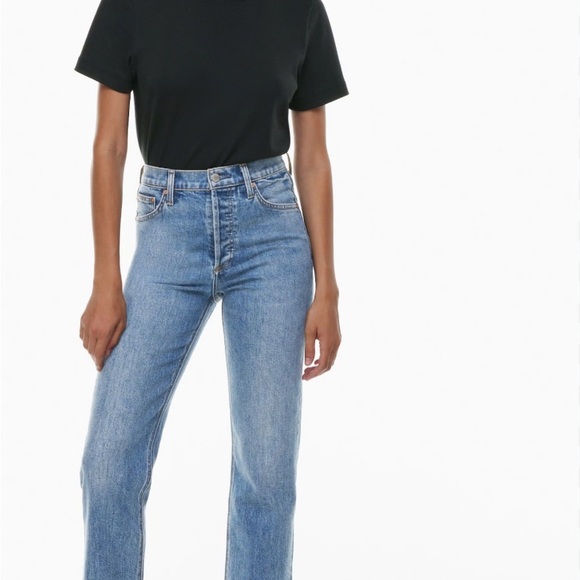 Denim Forum Arlo High Rise Straight Jean (28L) - size 31 - Picture 2 of 2